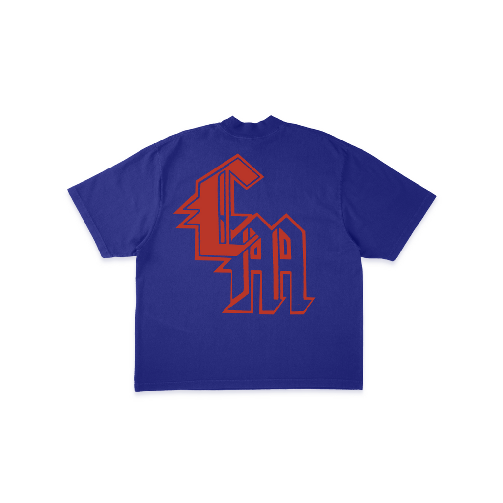 Chasing Millions™ Blue Logo Tee