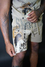 RHINESTONE SHORTS