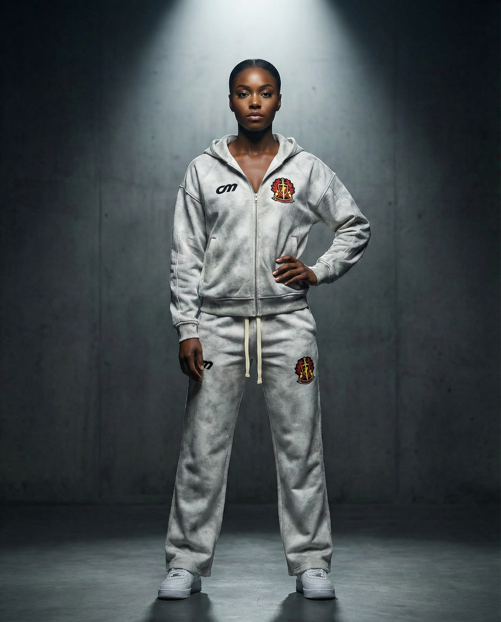 CM Acid Wash Sweatsuit