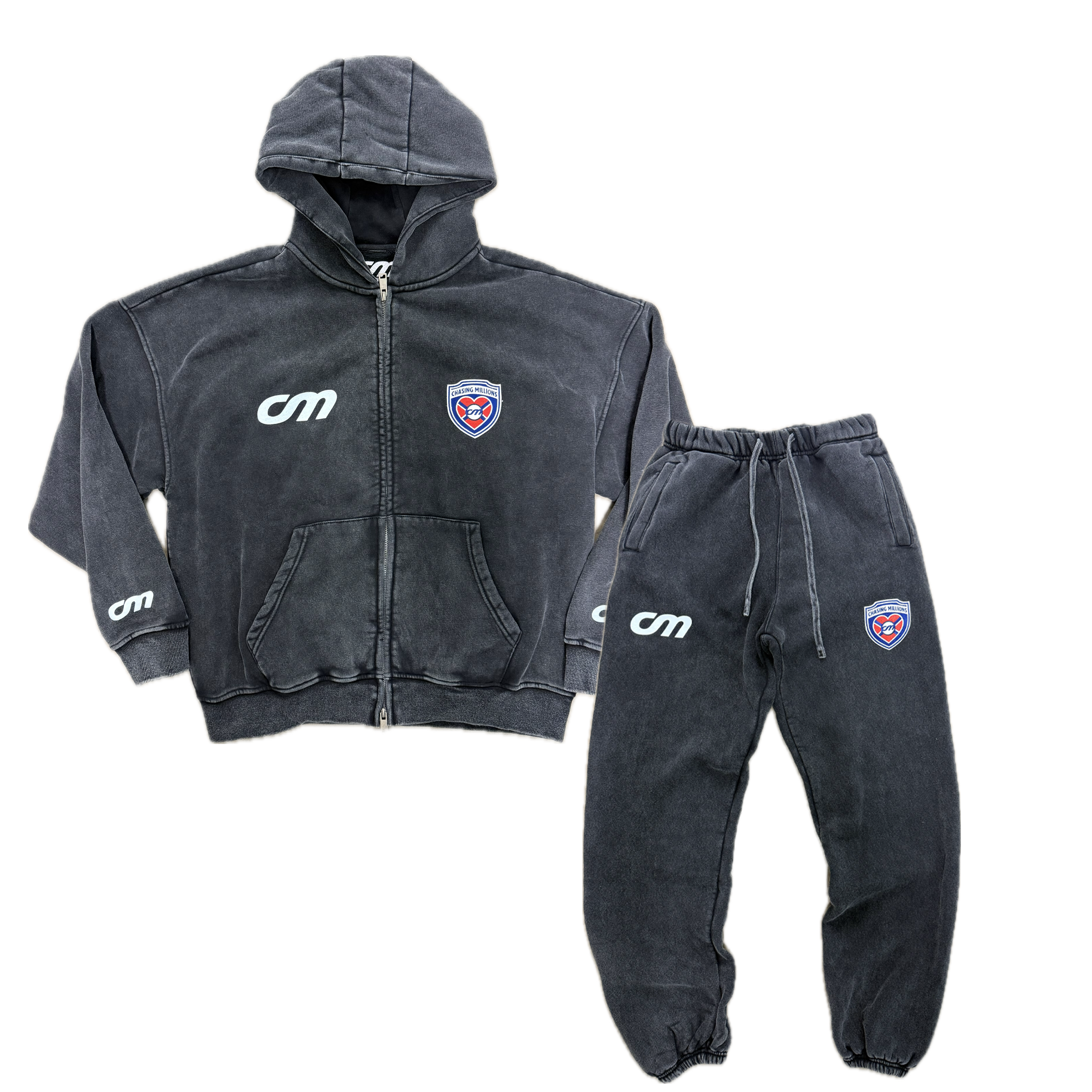 CM Patch Black Sweatsuit