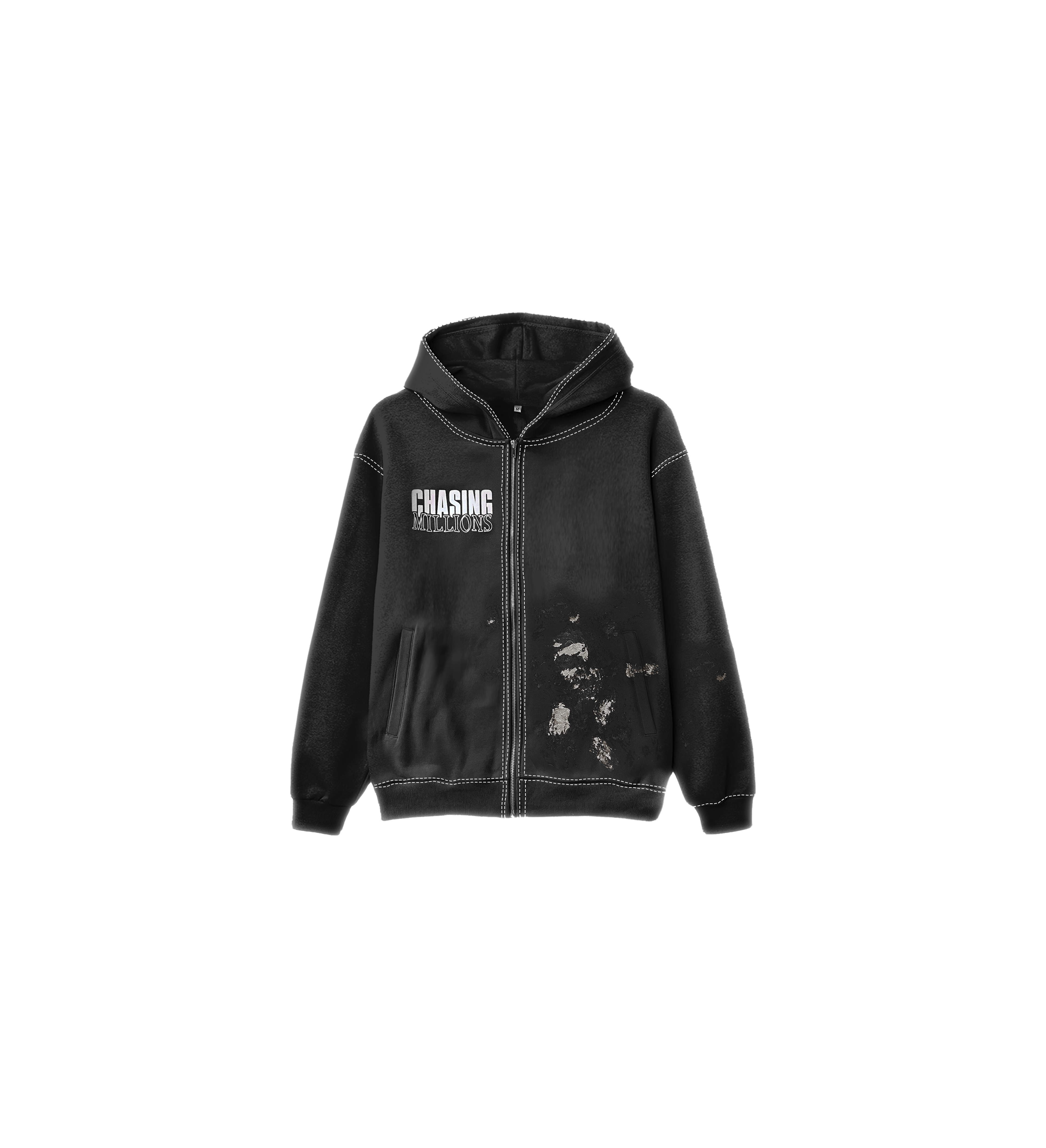 PAINT SPLATTER HOODIE