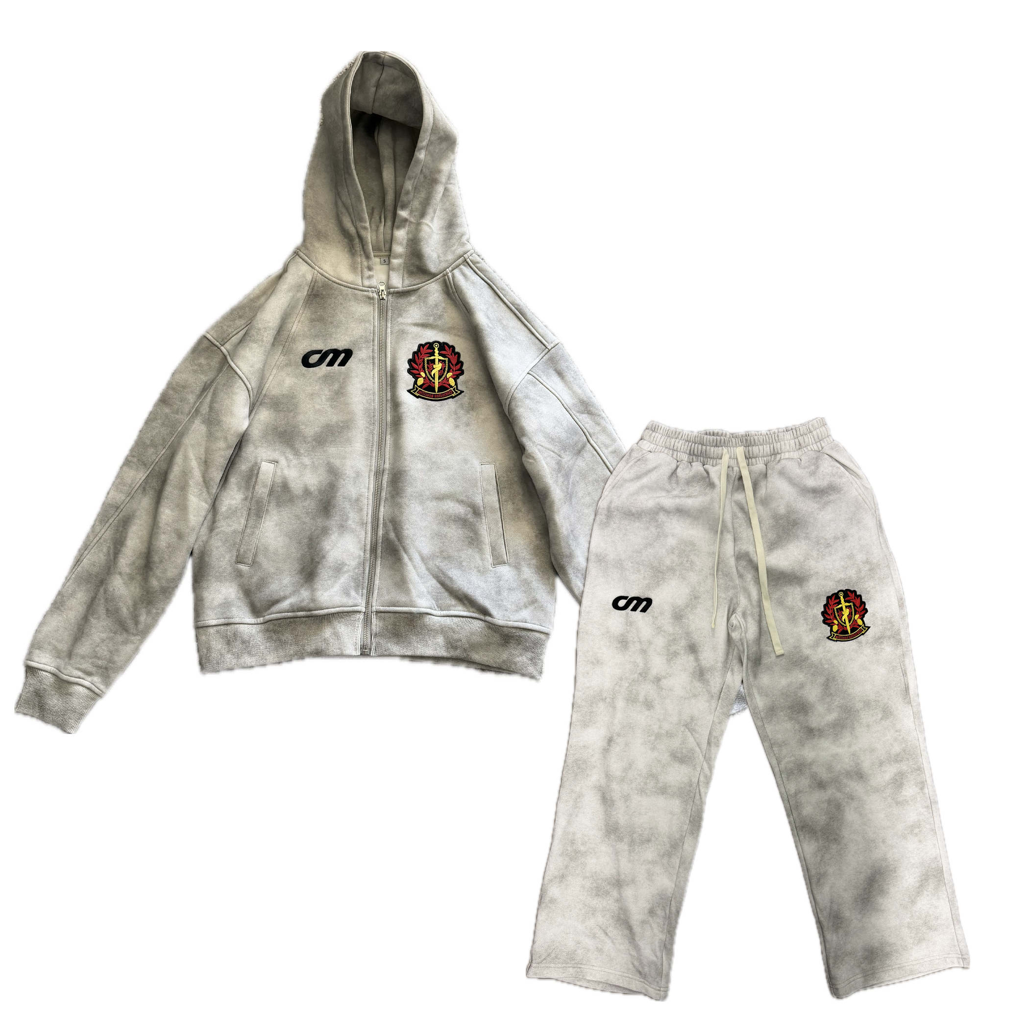 CM Acid Wash Sweatsuit