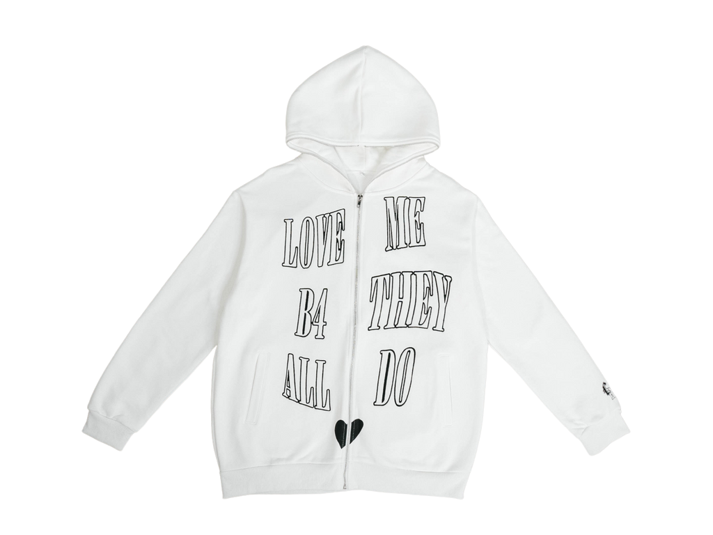 "Love Me Before They All Do" Zip Up