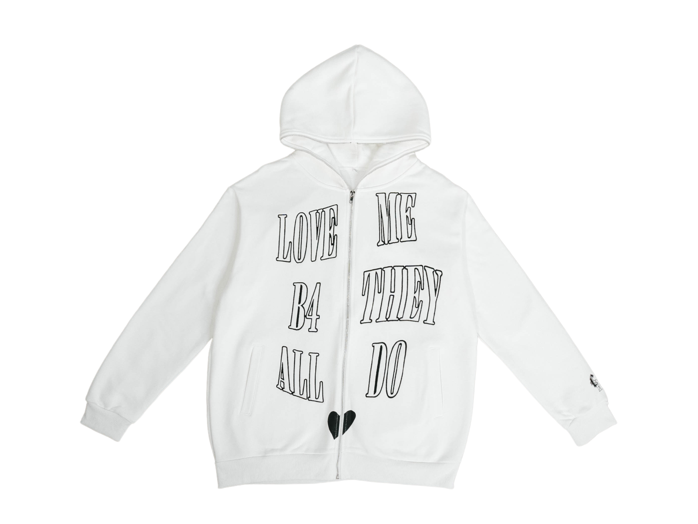 "Love Me Before They All Do" Zip Up